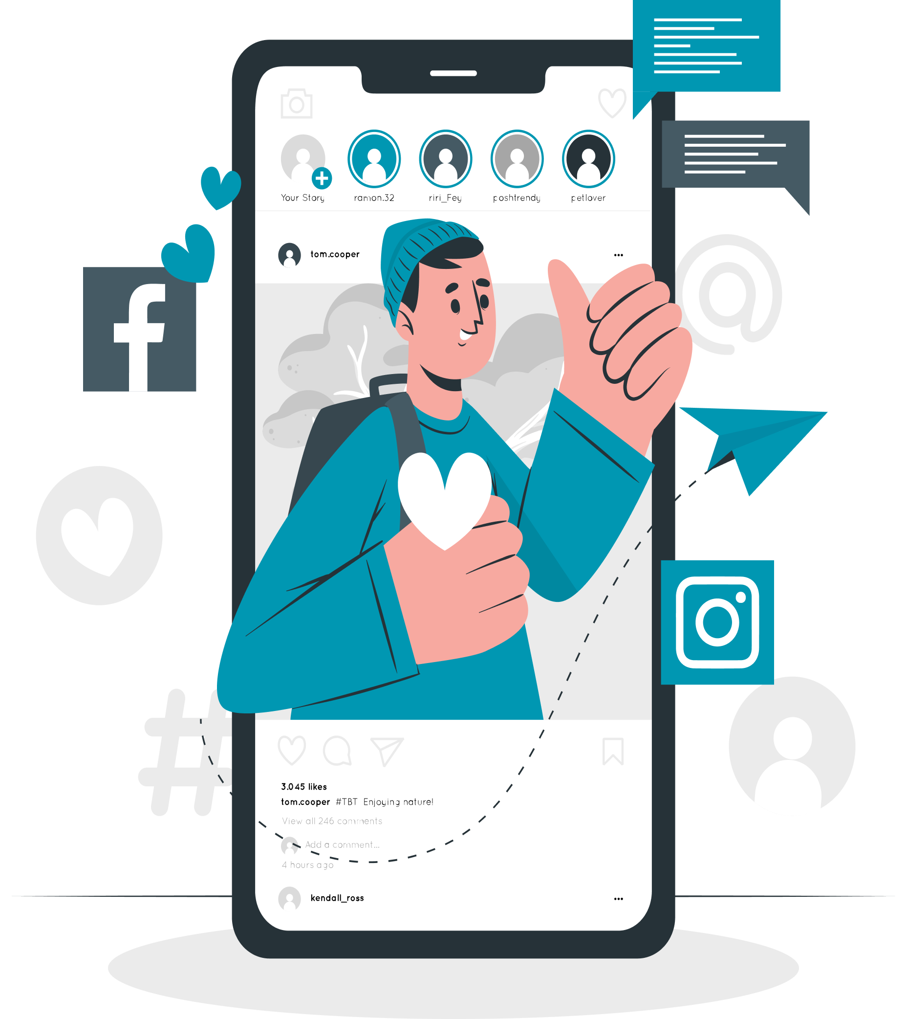 Platform Management Illustration
